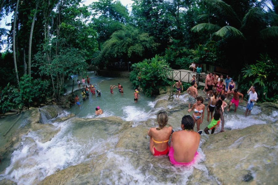 Nine Miles & Dunn’s River Falls Tour from Trelawny