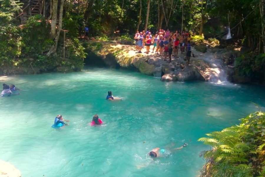 Blue Hole & Dunn’s River Falls Tour from Lucea